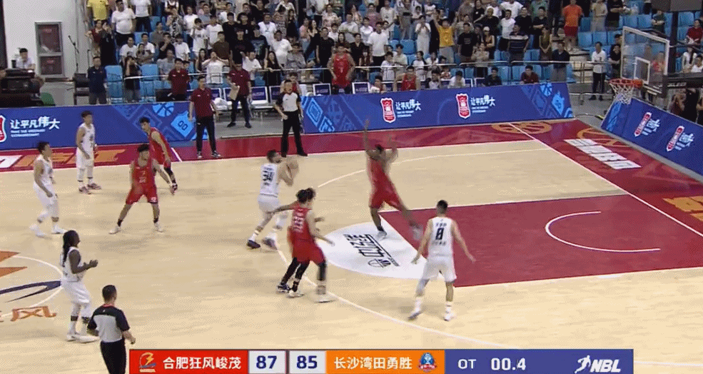 外援的三分球！合肥加时赛87-85险胜长沙万天永盛